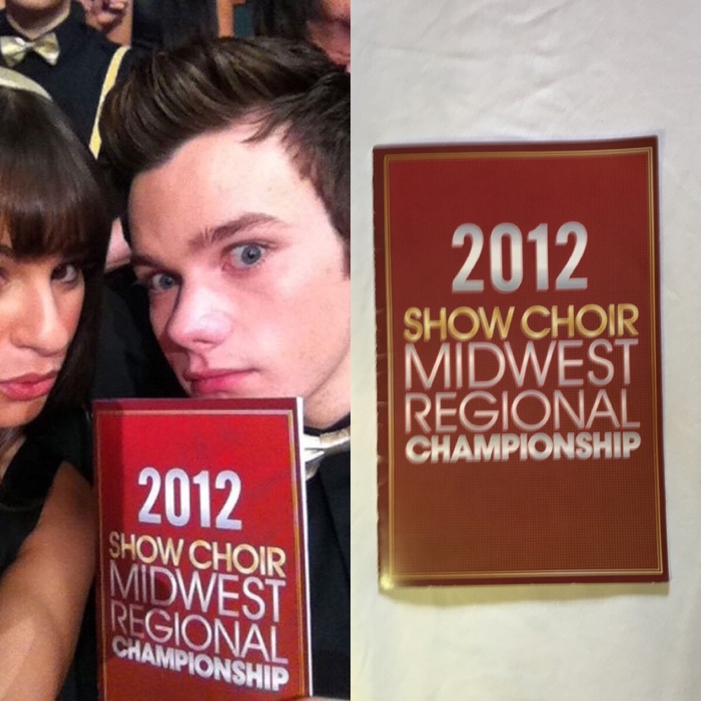 Glee Screen Used Competition Program